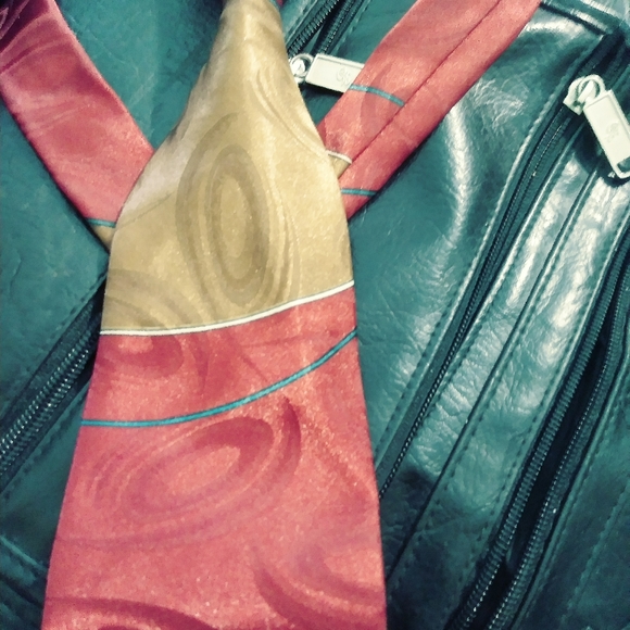 HIGH SOCIETY VINTAGE FABRIC TIE. - Picture 2 of 5